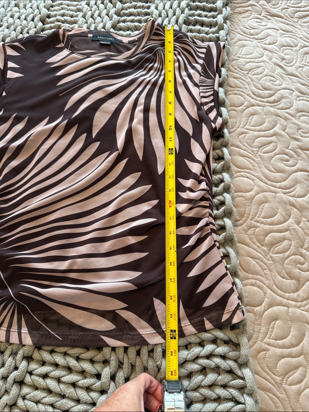 Sanctuary Dolman Mesh Tee — NWOT - Picture 11 of 12